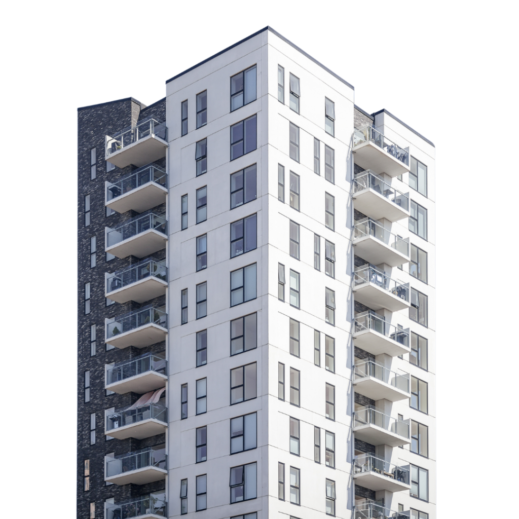 Edifício de apartamentos moderno